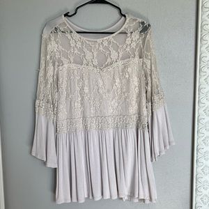 Torrid lace long sleeve top